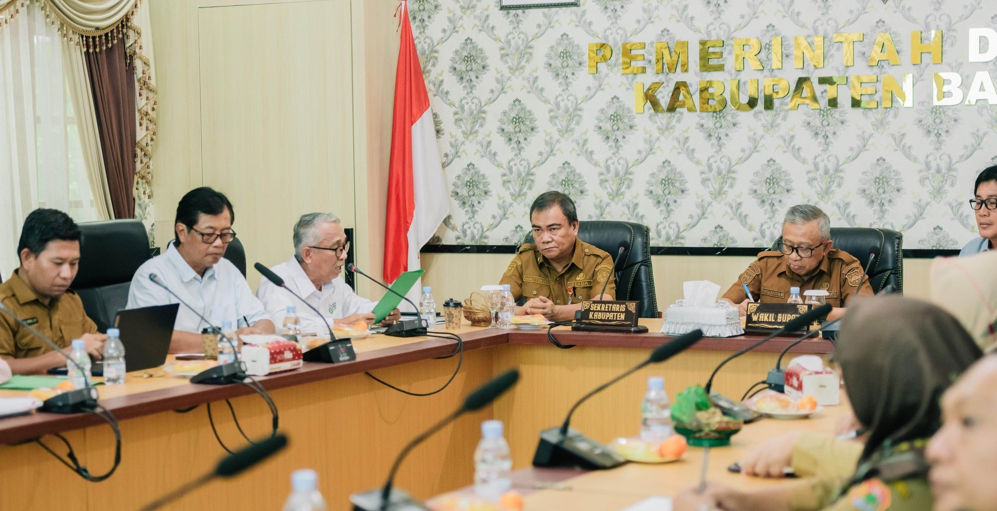 WAKIL BUPATI BANGGAI PIMPIN RAPAT UMUM PEMEGANG SAHAM PT. BANGGAI ENERGI UTAMA