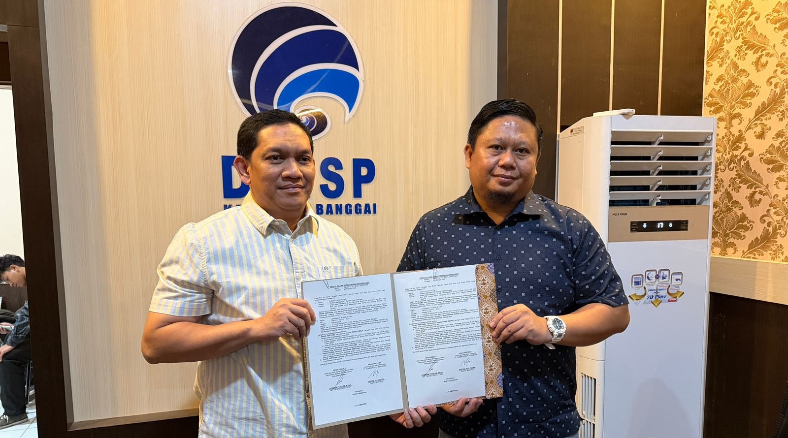 DKISP Tandatangani Serah Terima Fase II Jaringan FO 12 Core Bersama PT. Sumber Data Indonesia