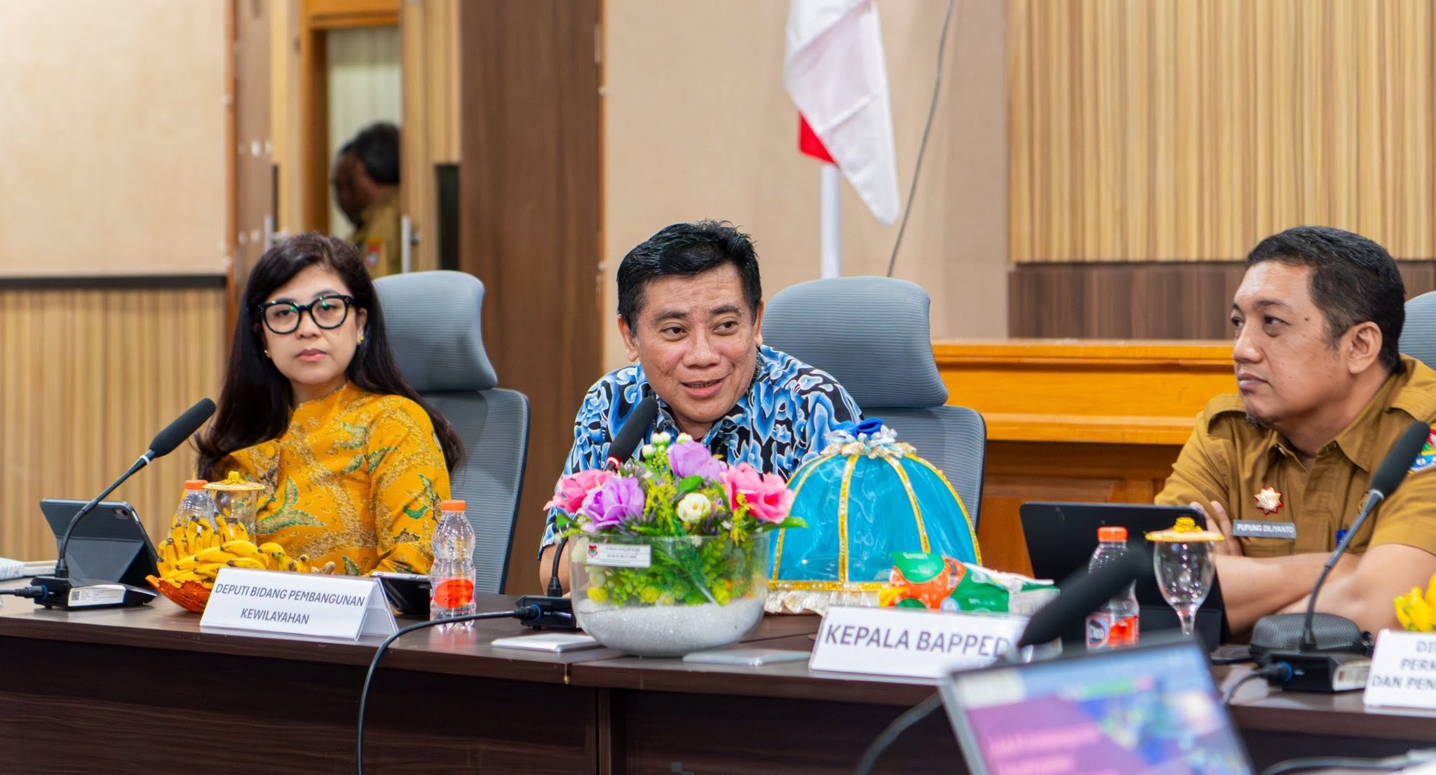 KEMENTERIAN PPN/BAPPENAS DORONG PEMDA BANGGAI TINGKATKAN IMPLEMENTASI KEBIJAKAN PENANGGULANGAN BENCANA BERBASIS RISIKO