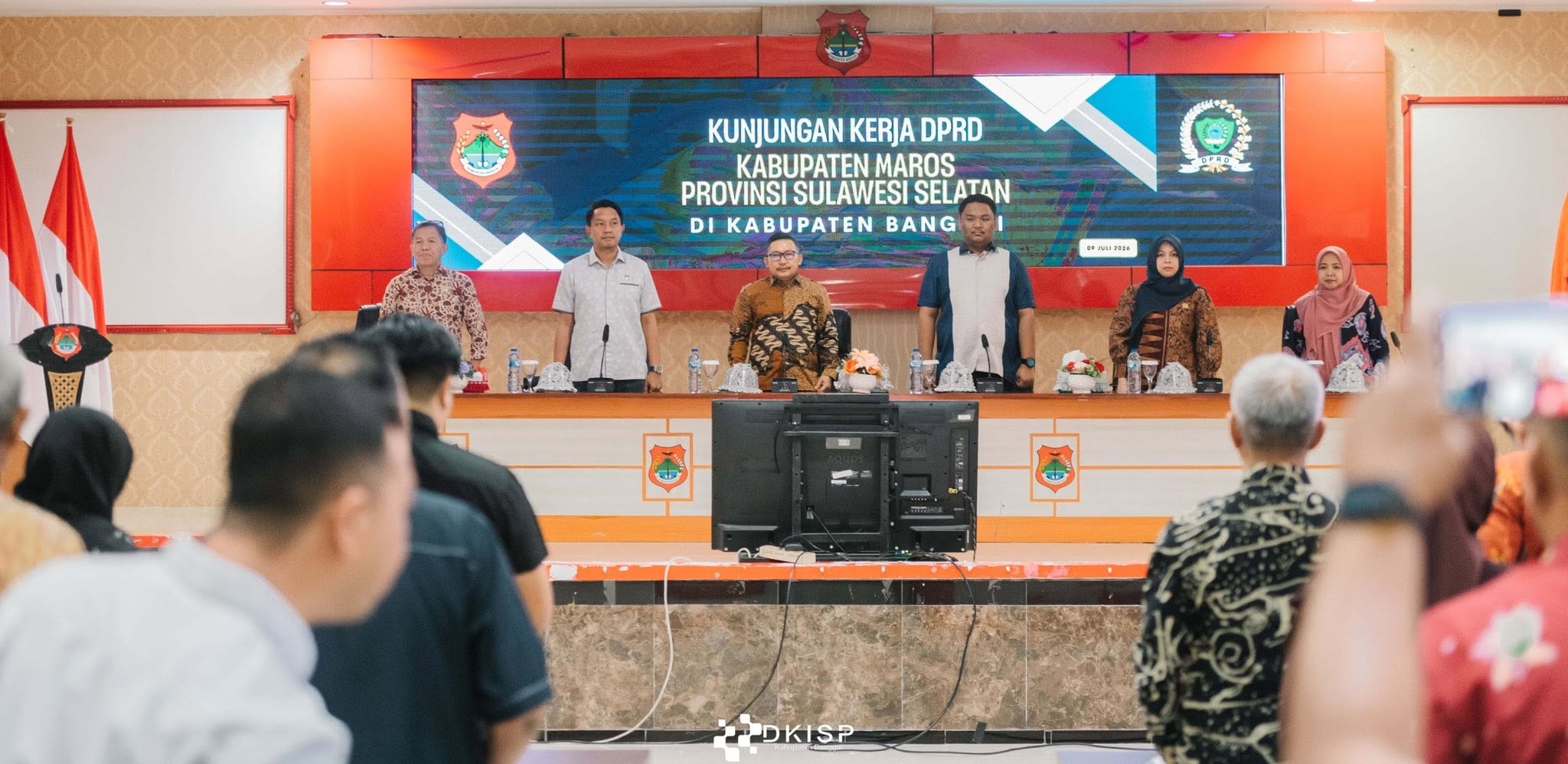 KUNJUNGI BANGGAI, ANGGOTA DPRD MAROS LAKUKAN STUDI KOMPARASI PELAKSANAAN PROGRAM PEMBANGUNAN PEMDA BANGGAI