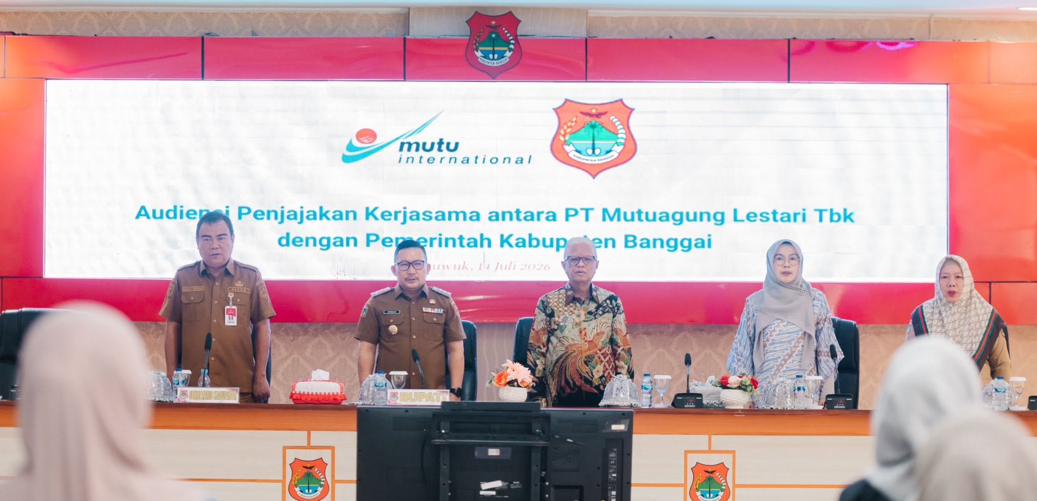 Bupati Banggai Terima Audiensi PT. Mutuagung Lestari Tbk, Bahas Peluang Peningkatan Mutu Berbagai Sektor Unggulan
